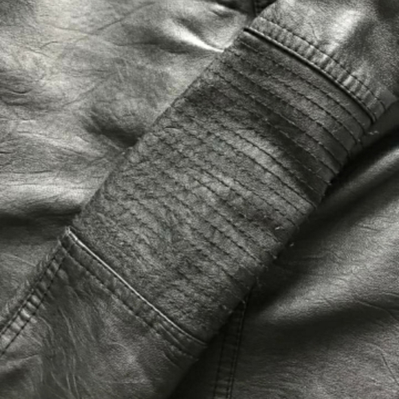 Le Cheteaux Faux Leather Jacket - Picture 3 of 3